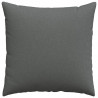 Poduszki na sofę 2 pcs Ciemnoszary 60 x 60 cm tkanina