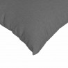 Poduszki na sofę 2 pcs Ciemnoszary 60 x 60 cm tkanina