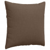 Poduszki na sofę 2 pcs Brązowy 60 x 60 cm tkanina