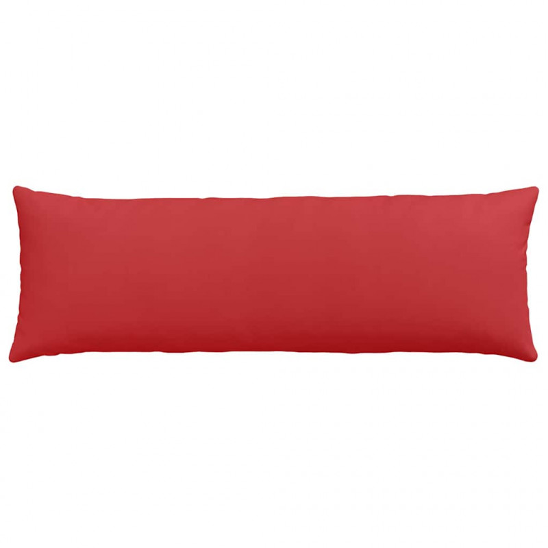 Poduszki na sofę 2 pcs Czerwony 120 x 40 cm tkanina