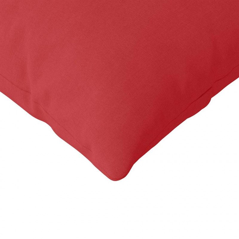 Poduszki na sofę 2 pcs Czerwony 120 x 40 cm tkanina