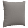 Poduszki na sofę 2 pcs Ciemnoszary 60 x 60 cm tkanina