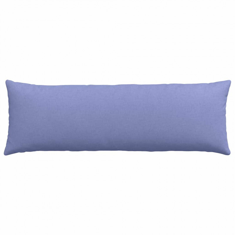 Poduszki na sofę 2 pcs Niebieski dżins 120 x 40 cm tkanina