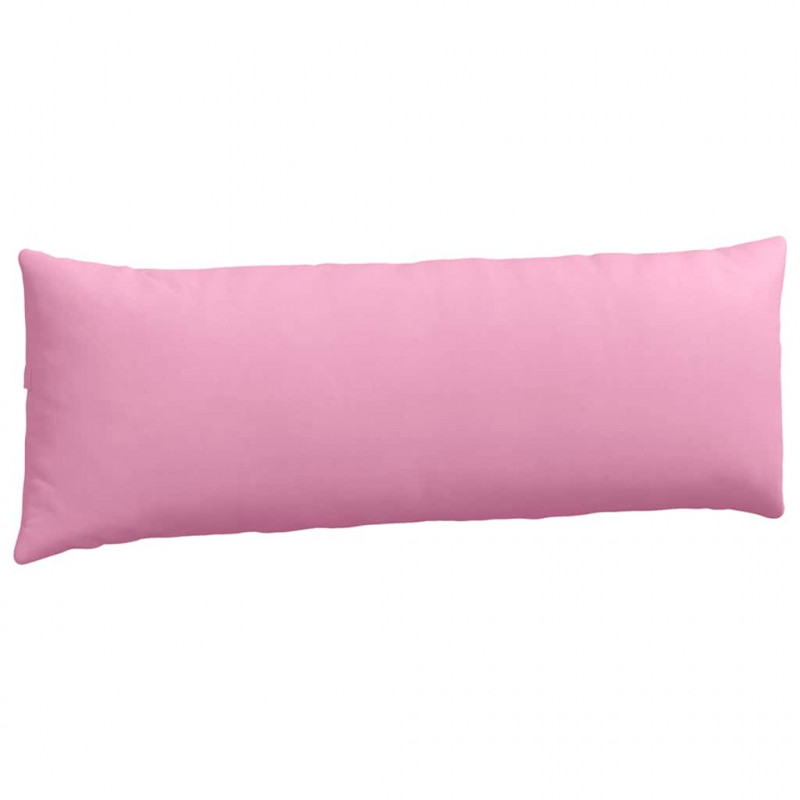Poduszki na sofę 2 pcs Różowy 120 x 40 cm tkanina