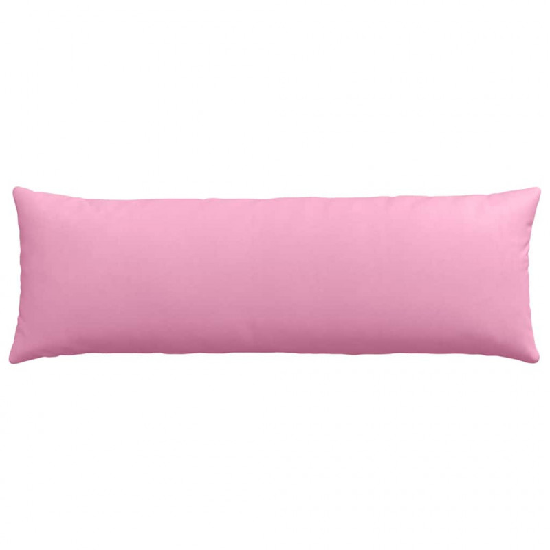Poduszki na sofę 2 pcs Różowy 120 x 40 cm tkanina