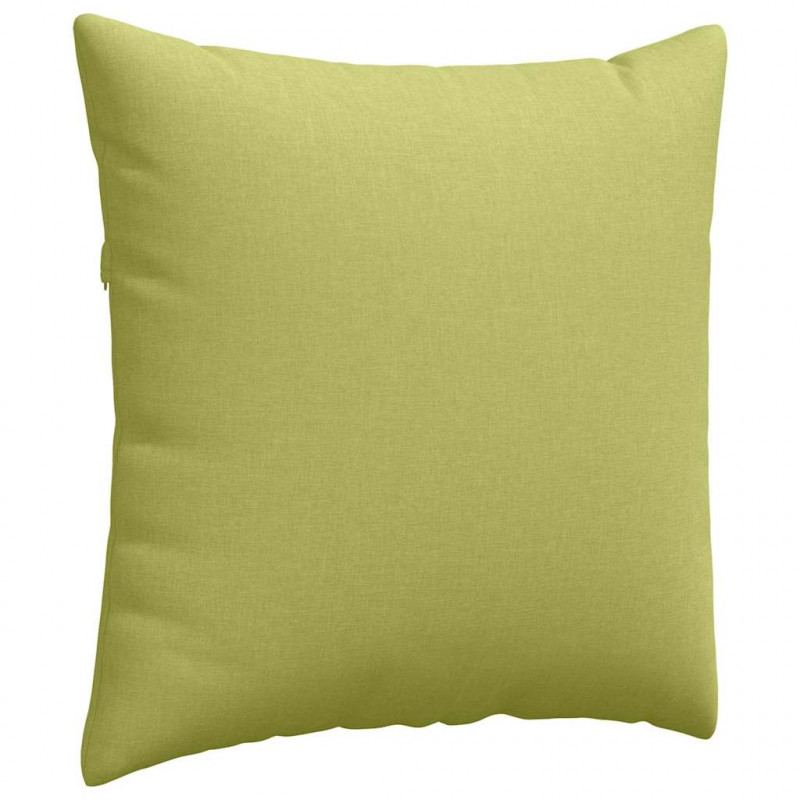 Poduszki na sofę 2 pcs Jasnozielony 60 x 60 cm tkanina