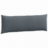 Poduszki na sofę 2 pcs Ciemnoszary 120 x 40 cm
