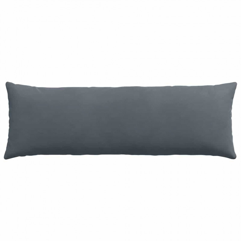 Poduszki na sofę 2 pcs Ciemnoszary 120 x 40 cm