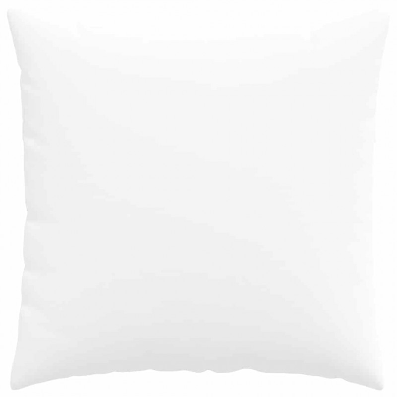 Poduszki na sofę 2 pcs Biały 60 x 60 cm tkanina