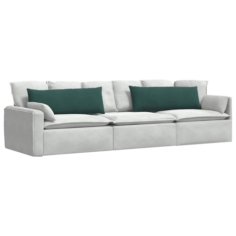 Poduszki na sofę 2 pcs Ciemna zieleń 120 x 40 cm