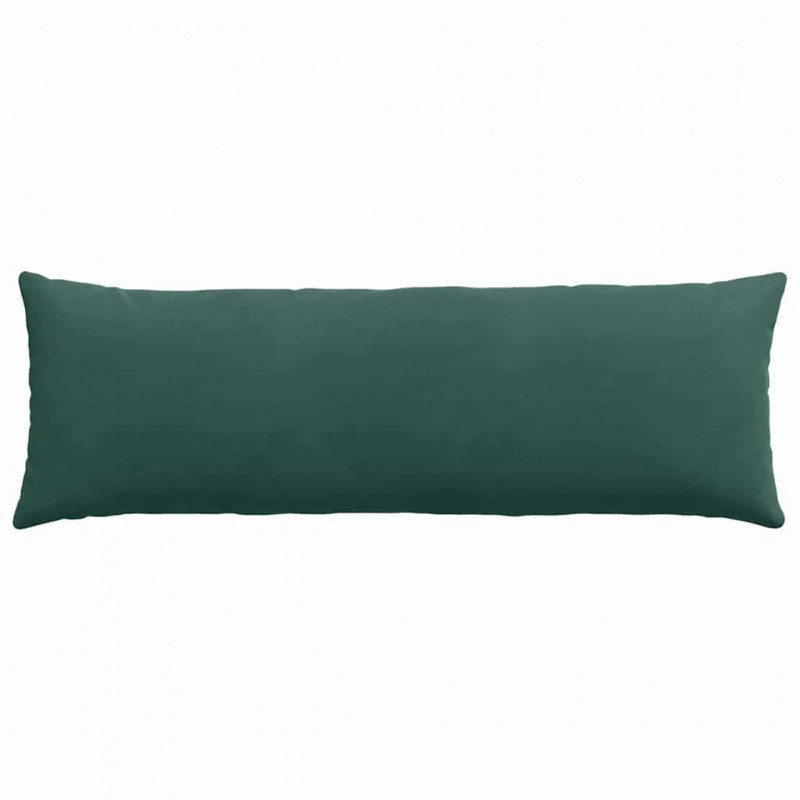 Poduszki na sofę 2 pcs Ciemna zieleń 120 x 40 cm