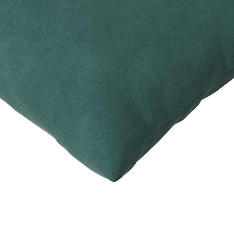 Poduszki na sofę 2 pcs Ciemna zieleń 120 x 40 cm