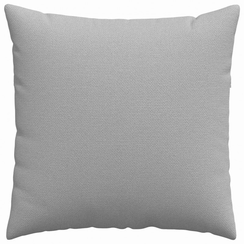 Poduszki na sofę 2 pcs Szary chmur 60 x 60 cm tkanina