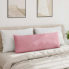 Poduszki na sofę 2 pcs Różowy 120 x 40 cm Tkanina sztruksowa