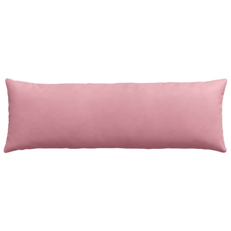 Poduszki na sofę 2 pcs Różowy 120 x 40 cm Tkanina sztruksowa