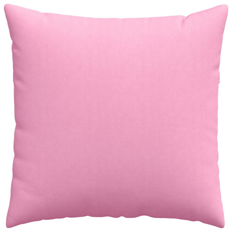 Poduszki na sofę 2 pcs Różowy 60 x 60 cm tkanina