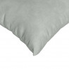 Poduszki na sofę 2 pcs Jasnoszary 60 x 60 cm Tkanina sztruksowa