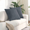 Poduszki na sofę 2 pcs Ciemnoszary 60 x 60 cm