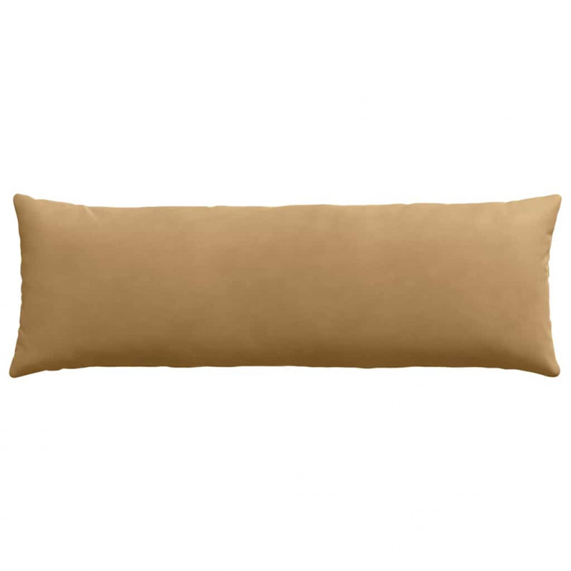Poduszki na sofę 2 pcs Brązowy 120 x 40 cm Tkanina sztruksowa