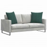 Poduszki na sofę 2 pcs Ciemna zieleń 60 x 60 cm