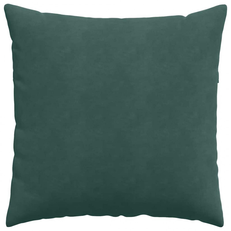 Poduszki na sofę 2 pcs Ciemna zieleń 60 x 60 cm