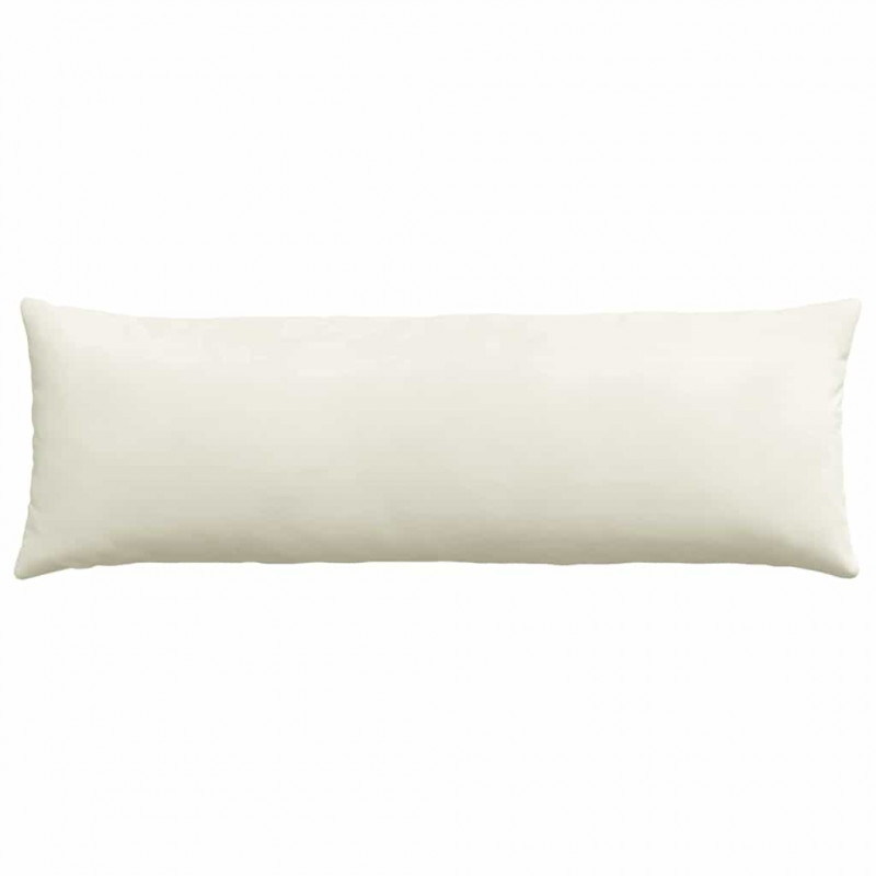 Poduszki na sofę 2 pcs Kremowy 120 x 40 cm Tkanina sztruksowa