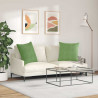 Poduszki na sofę 2 pcs Jasnozielony 60 x 60 cm