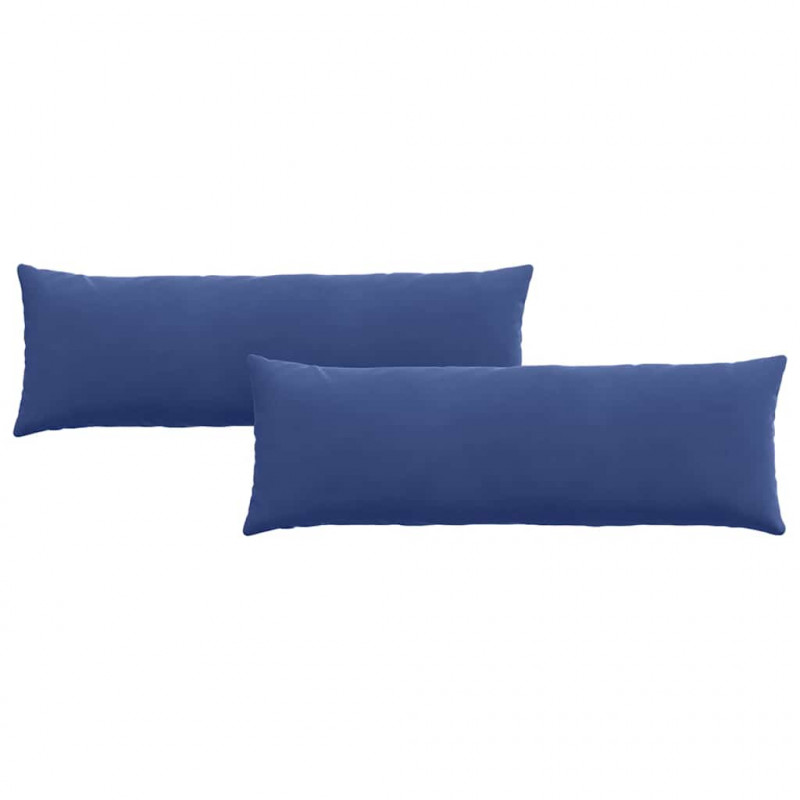 Poduszki na sofę 2 pcs Niebieski policyjny 120 x 40 cm