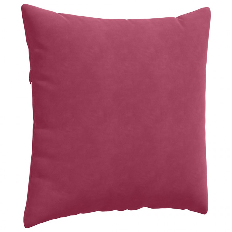 Poduszki na sofę 2 pcs Czerwone wino 60 x 60 cm