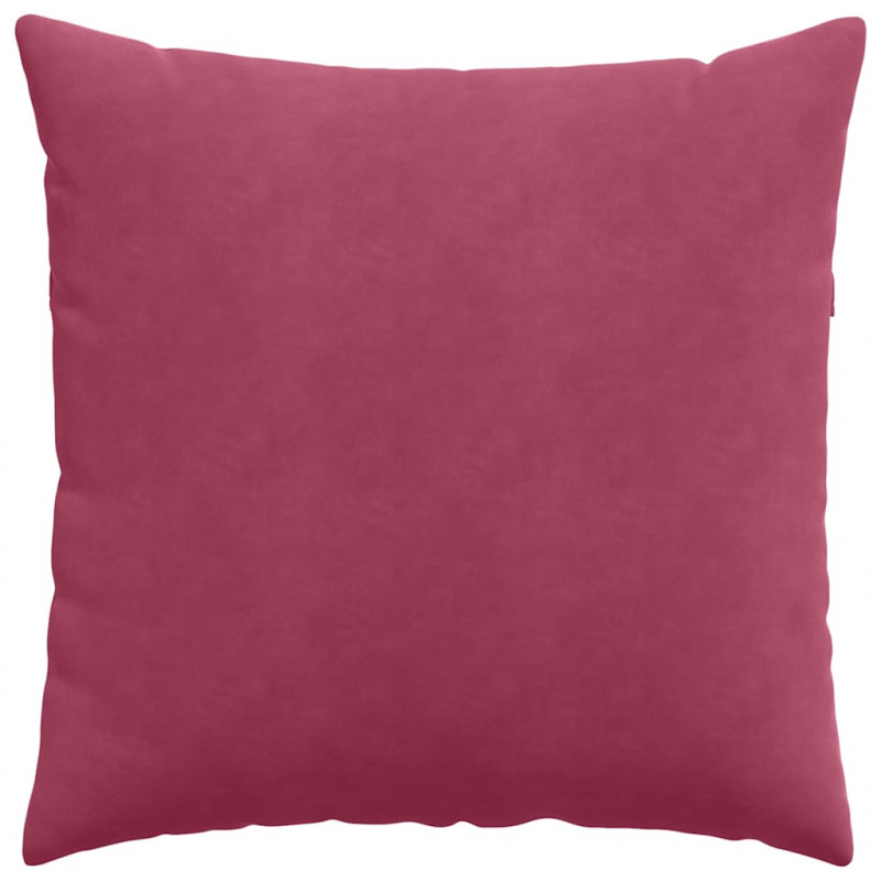 Poduszki na sofę 2 pcs Czerwone wino 60 x 60 cm