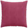 Poduszki na sofę 2 pcs Czerwone wino 60 x 60 cm