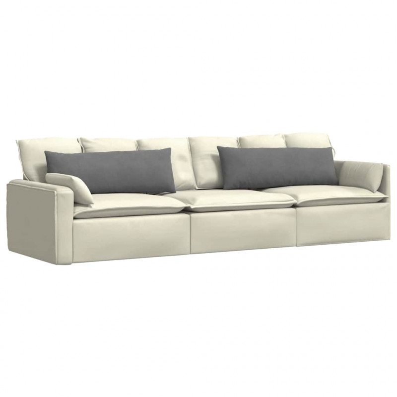 Poduszki na sofę 2 pcs Ciemnoszary 120 x 40 cm tkanina
