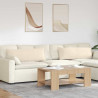 Poduszki na sofę 2 pcs Beżowy 120 x 40 cm tkanina