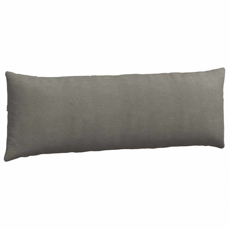 Poduszki na sofę 2 pcs Jasnoszary 120 x 40 cm