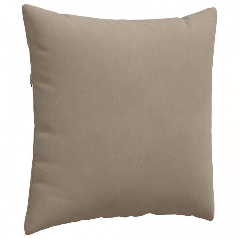 Poduszki na sofę 2 pcs Ciemnoszary 60 x 60 cm tkanina