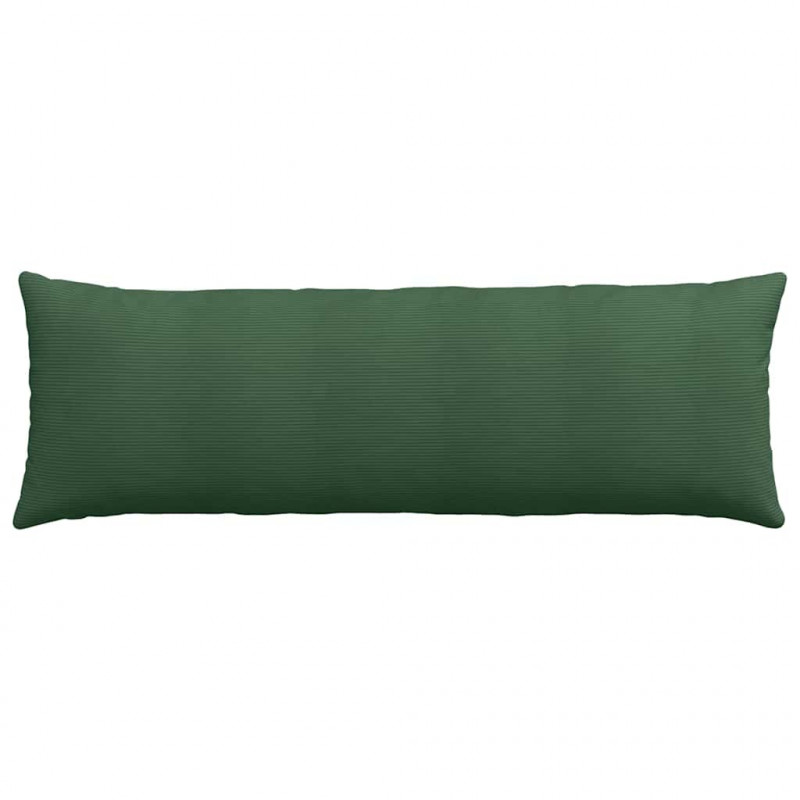 Poduszki na sofę 2 pcs Ciemna zieleń 120 x 40 cm