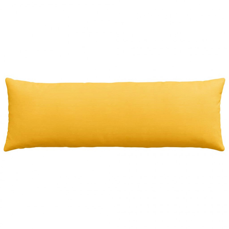 Poduszki na sofę 2 pcs Jasnożółty 120 x 40 cm