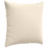 Poduszki na sofę 2 pcs Beżowy 60 x 60 cm tkanina