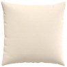 Poduszki na sofę 2 pcs Beżowy 60 x 60 cm tkanina