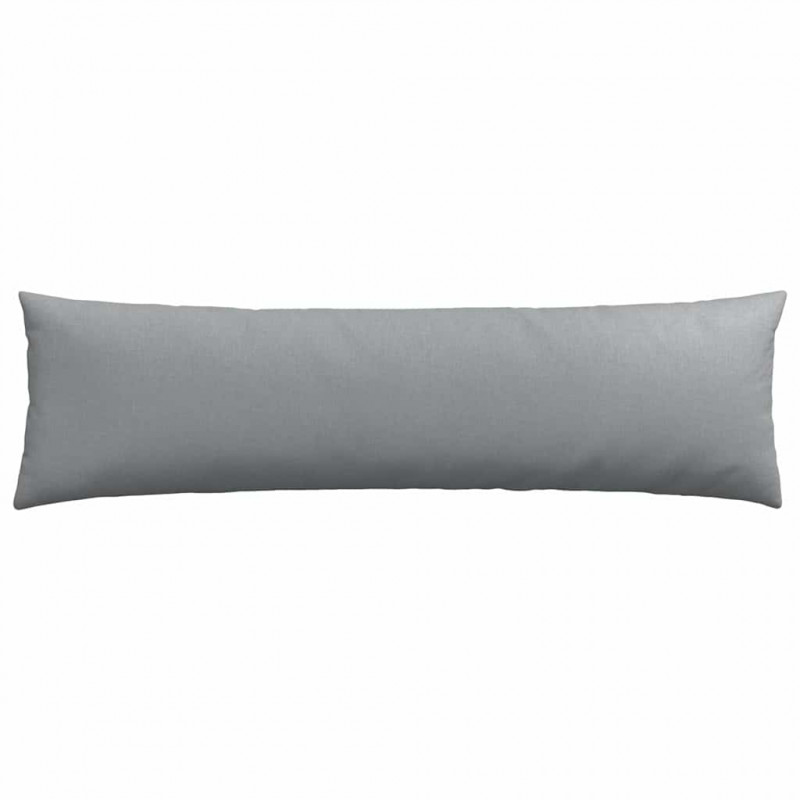 Poduszki na sofę 2 pcs Jasnoszary 145 x 40 cm tkanina