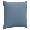 Poduszki na sofę 2 pcs Niebieski 60 x 60 cm Tkanina sztruksowa