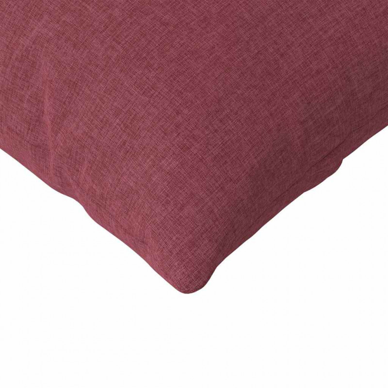Poduszki na sofę 2 pcs Czerwone wino 145 x 40 cm tkanina