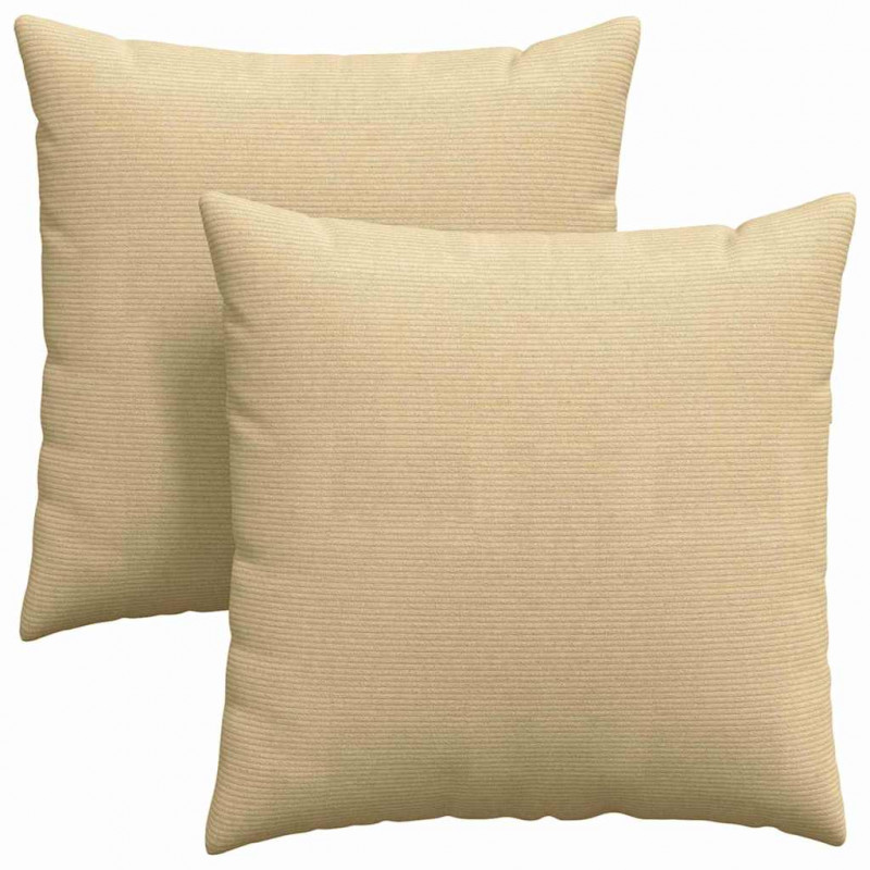 Poduszki na sofę 2 pcs Szary zielony 60 x 60 cm