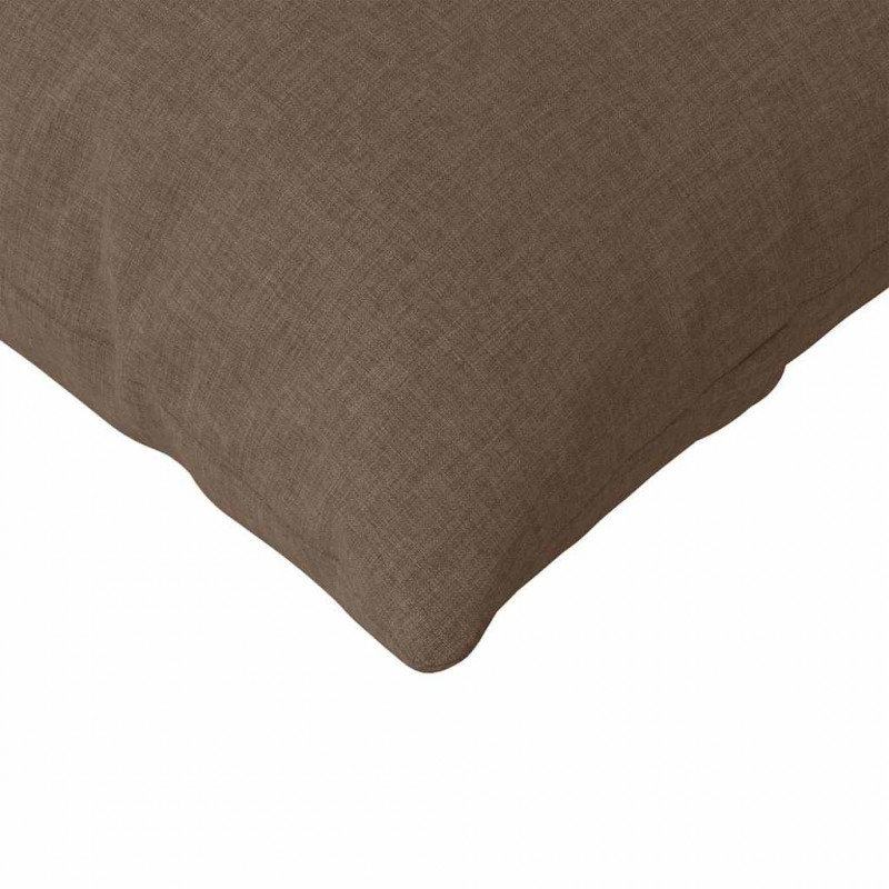 Poduszki na sofę 2 pcs Brązowy 145 x 40 cm tkanina
