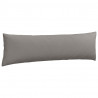 Poduszki na sofę 2 pcs Ciemnoszary 145 x 40 cm tkanina