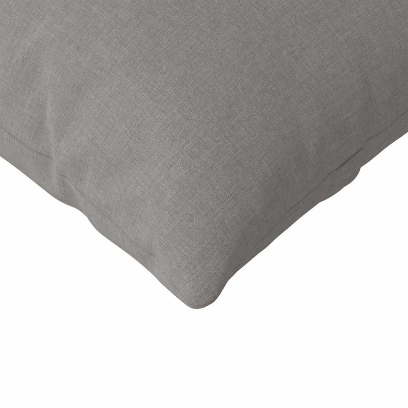 Poduszki na sofę 2 pcs Ciemnoszary 145 x 40 cm tkanina