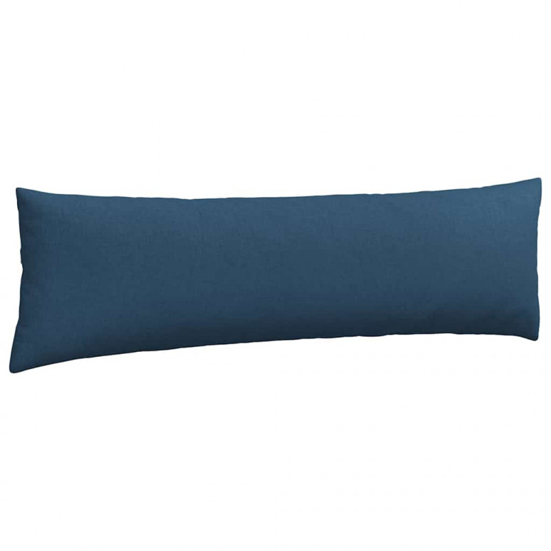 Poduszki na sofę 2 pcs Niebieski 145 x 40 cm tkanina