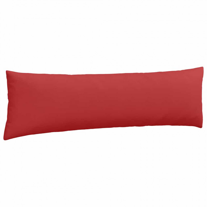 Poduszki na sofę 2 pcs Czerwony 145 x 40 cm tkanina