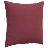 Poduszki na sofę 2 pcs Czerwone wino 80 x 80 cm tkanina