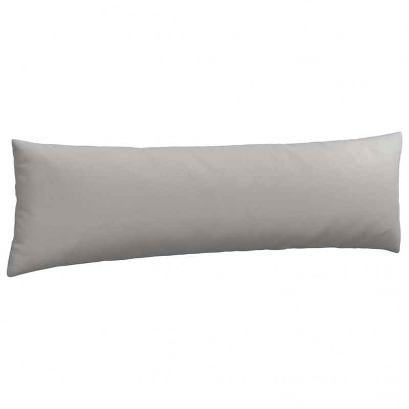 Poduszki na sofę 2 pcs Szary chmur 145 x 40 cm tkanina